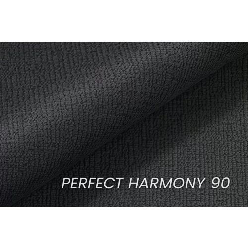 Narożnik prawostronny Valoris L z funkcją spania - grafitowy szenil Perfect Harmony 90